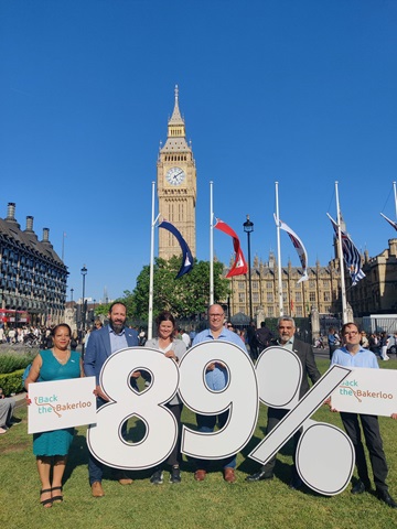 Overwhelming London-wide support for Bakerloo Line Upgrade and Extension