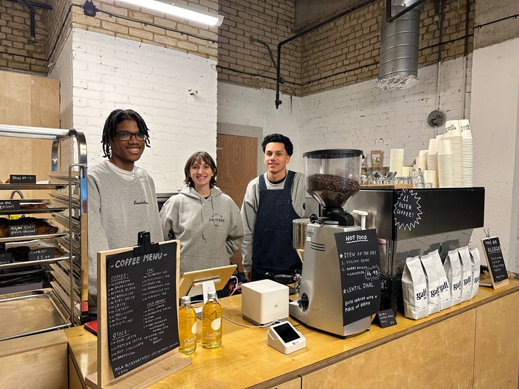 Gaff staff at their new venue, Catford Mews