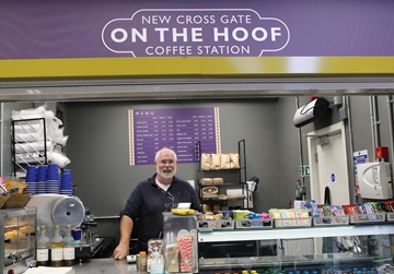 On the Hoof steams ahead bringing coffee to commuters in New Cross