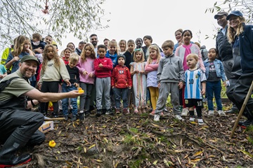 Celebrating the improvement works at Beckenham Place Park