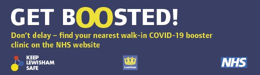 Get Boosted! Don't delay - find your nearest walk-in COVID-19 booster clinic on the NHS website