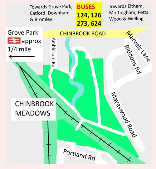 Map of Chinbrook Meadows