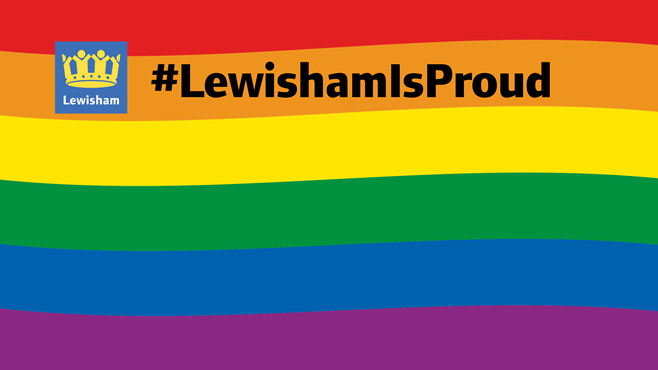 Lewisham is Proud banner