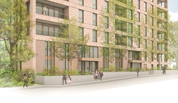 The development will provide high-quality council housing