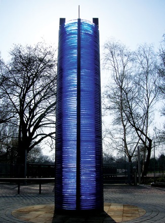 Blue Well art installation