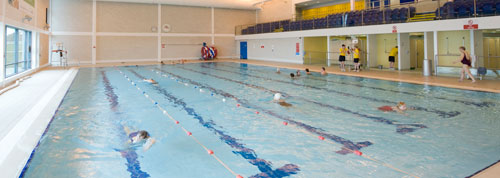 Competition swimming and aquatics