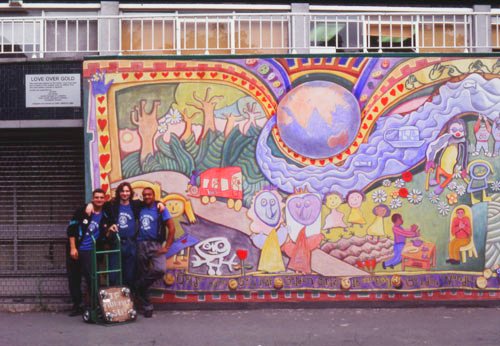 image of public art in Deptford and New cross