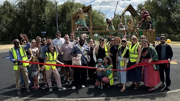New play equipment unveiled at Bellingham Play Park