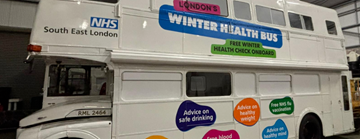 Stay well this winter, visit the winter health bus in Lewisham