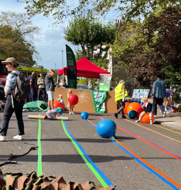 Telegraph Hill residents went car free to support children’s playtime and cleaner air