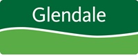 A green logo with the word Glendale