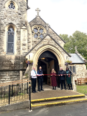 Victorian chapel at Hither Green Cemetery reopens for services