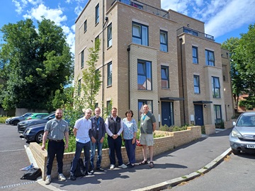 Two new affordable housing blocks complete for local residents