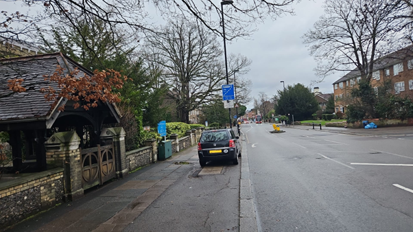 Westwood Hill - Church to No. 4A Bus lane