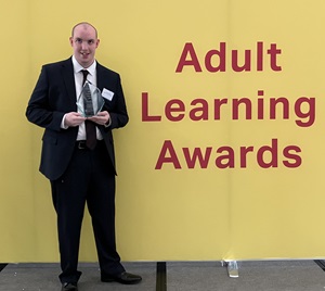 Charlie Kebell receives Mayor Of London Award